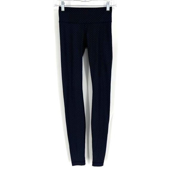 Lululemon Wunder Under Pant Full On Luxtreme Size 2 Biggy Dot Printed Black Coal - Picture 12 of 12